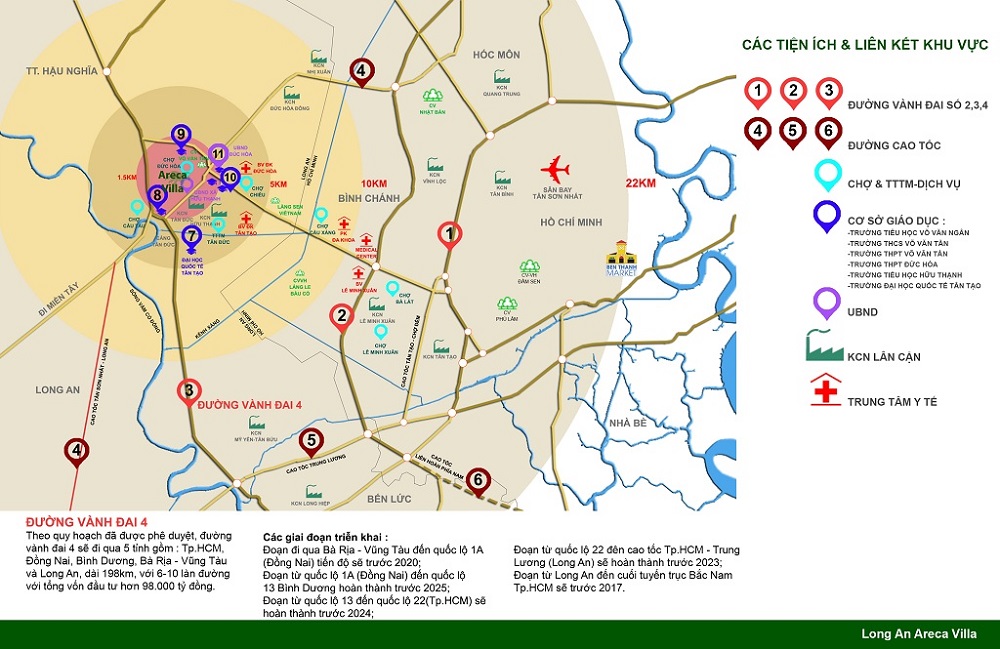 Khu dân cư Long An Areca Villa