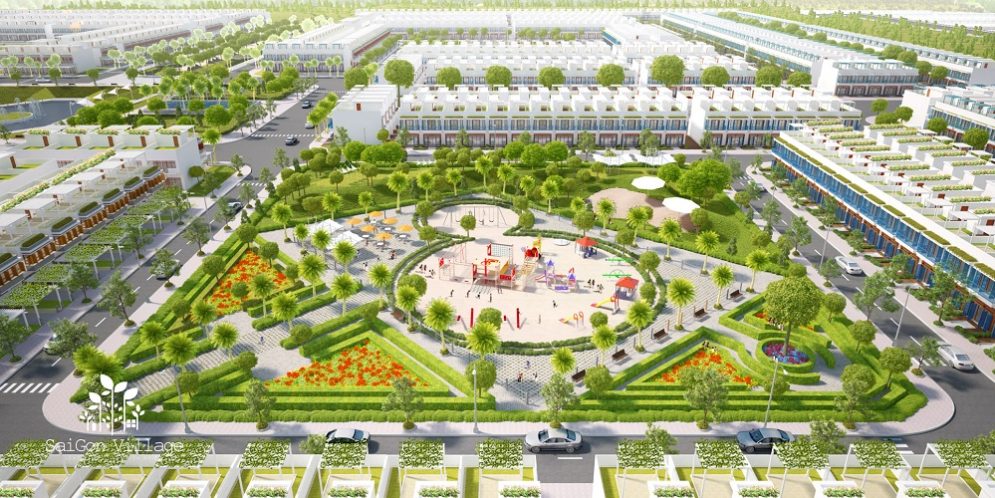 Nhà phố vườn ven sông Saigon Village