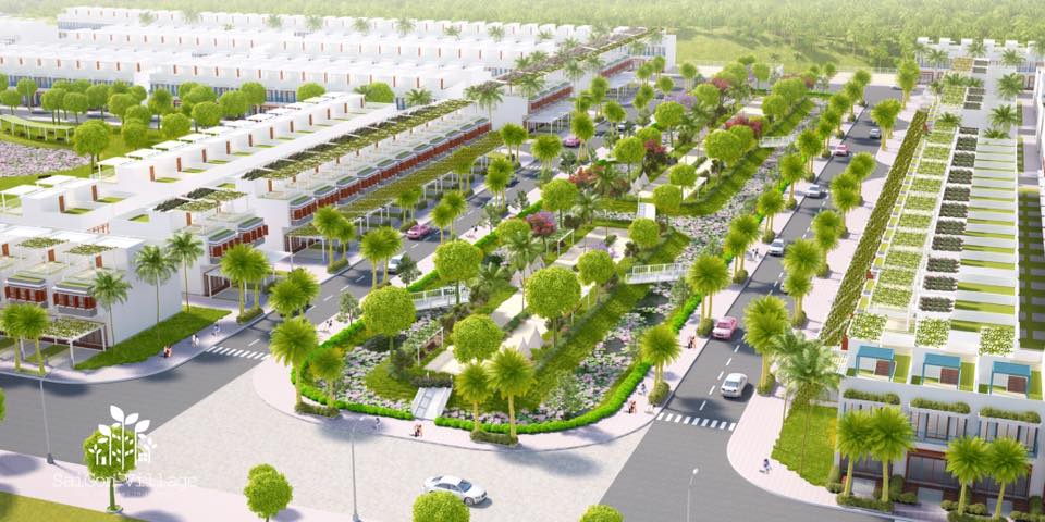 Nhà phố vườn ven sông Saigon Village