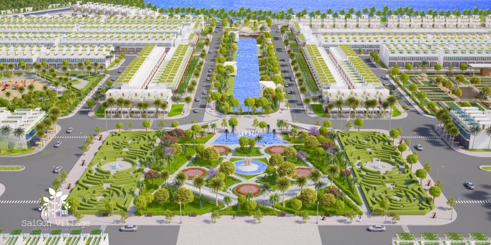 Nhà phố vườn ven sông Saigon Village