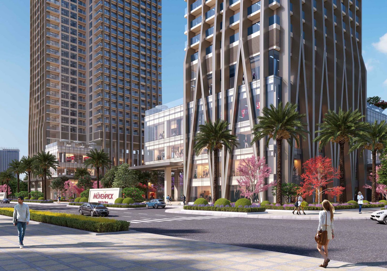 Tổ hợp khách sạn và căn hộ cao cấp Movenpick Hotels & Residences – Risemount Apartment Da Nang