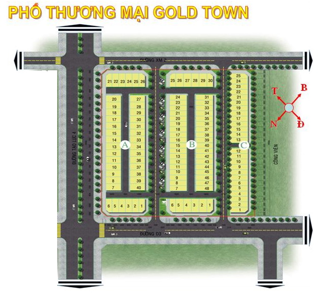 Phố thương mại Gold Town