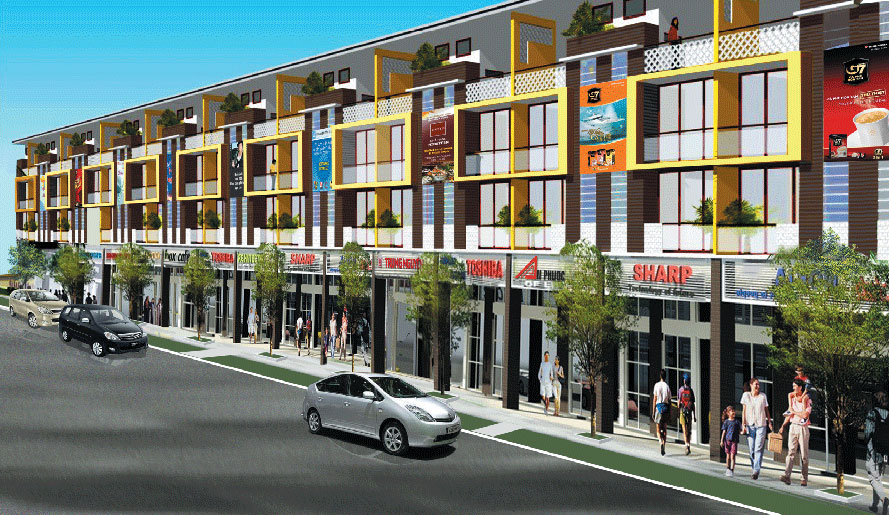 Phố thương mại Gold Town