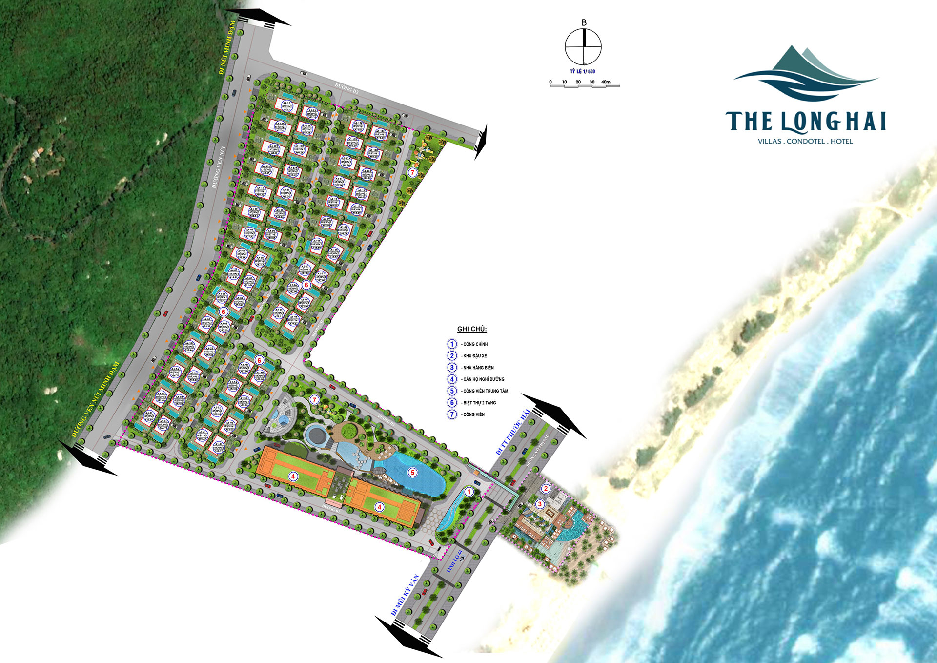 Khu biệt thự nghỉ dưỡng The Long Hải Villa & Hotel