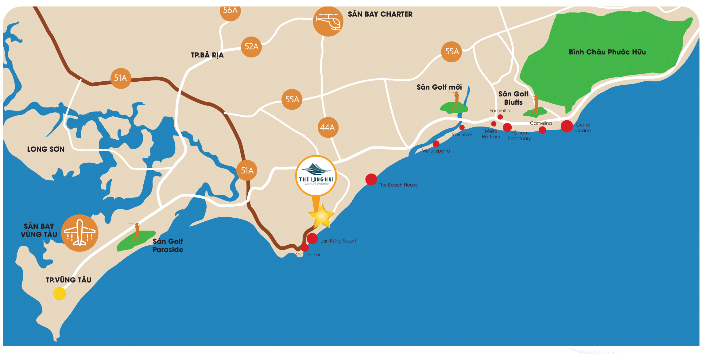 Khu biệt thự nghỉ dưỡng The Long Hải Villa & Hotel