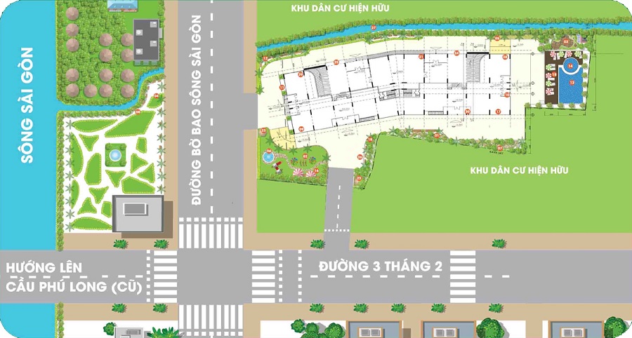 Căn hộ Vista Riverside