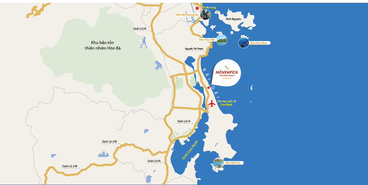 Khu nghỉ dưỡng Movenpick Cam Ranh Resort