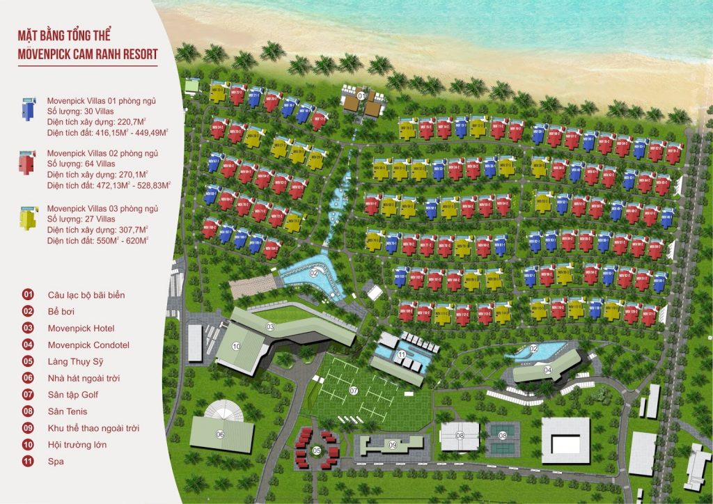 Khu nghỉ dưỡng Movenpick Cam Ranh Resort