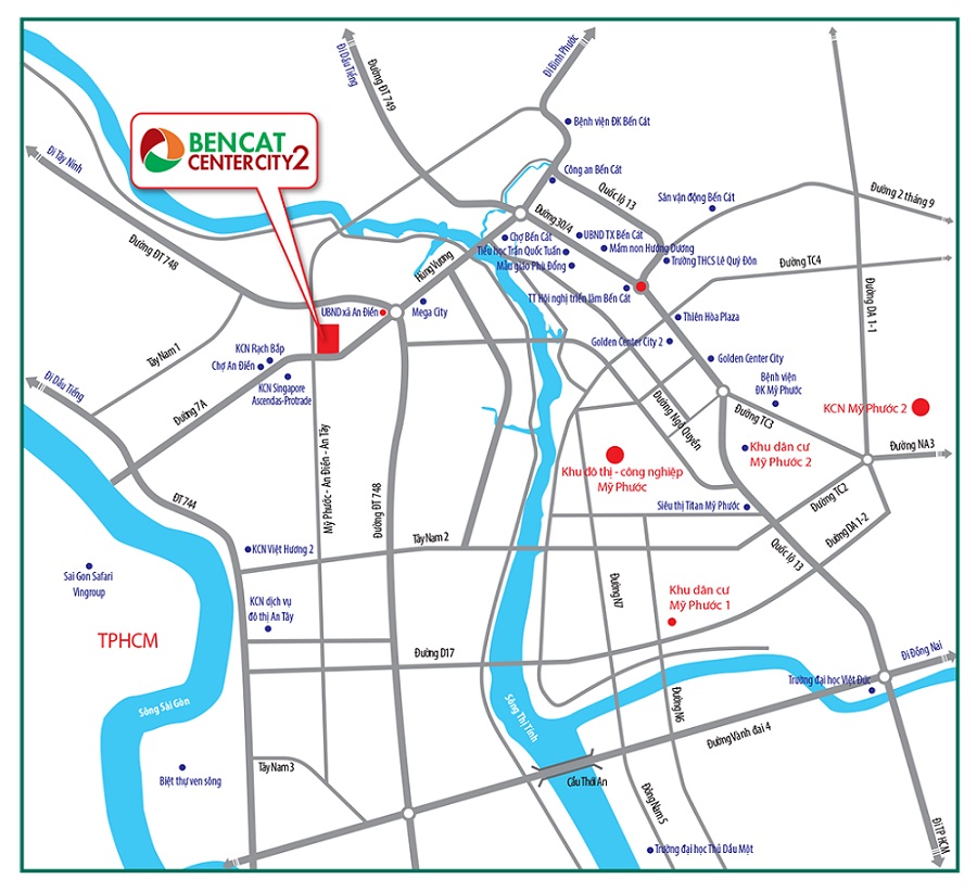 Khu đô thị Bến Cát Center City 2