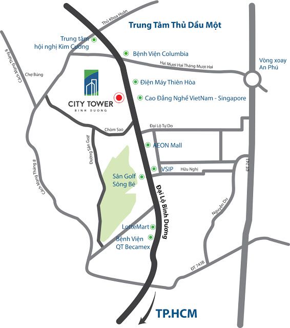 Khu căn hộ City Tower