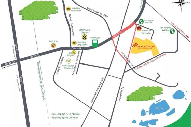 Khu nhà phố Champaca Garden