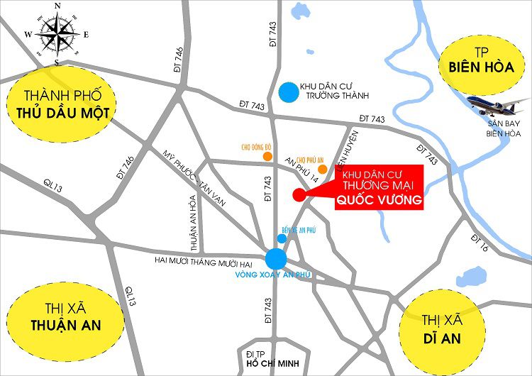 Khu dân cư Thương mại Quốc Vương