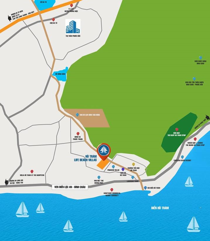 Hồ Tràm Life Beach Villas