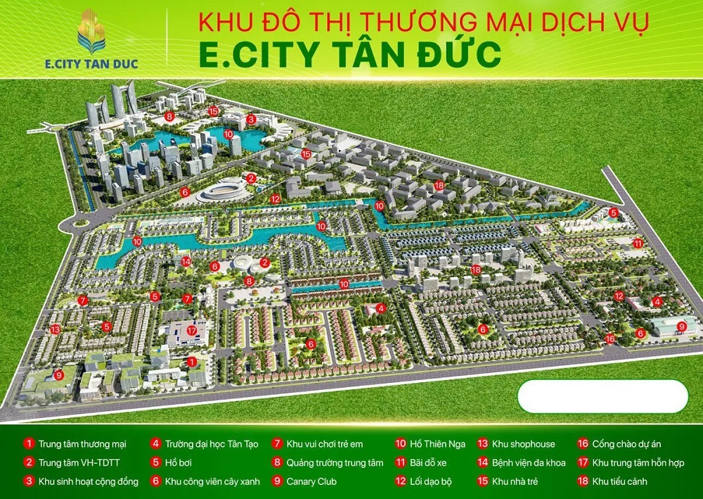 Khu đô thị E.City Tân Đức