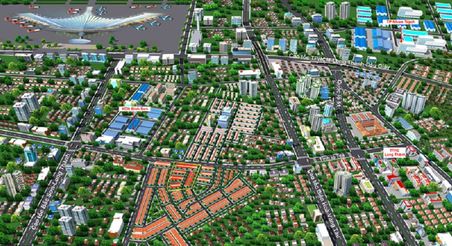 Đất nền Airlink Town (Khu dân cư Airport Golden Gate)