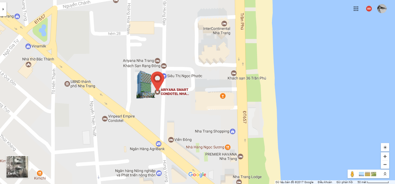 Khu căn hộ Ariyana Smart Condotel