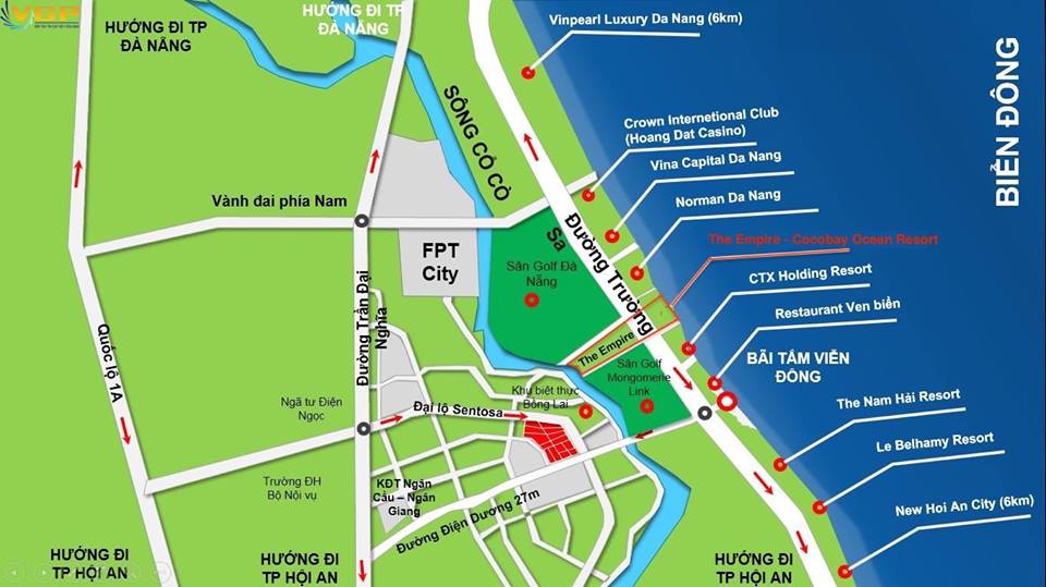 Tháp đôi Cocobay Towers Đà Nẵng - Tổ hợp du lịch và giải trí Cocobay Đà Nẵng