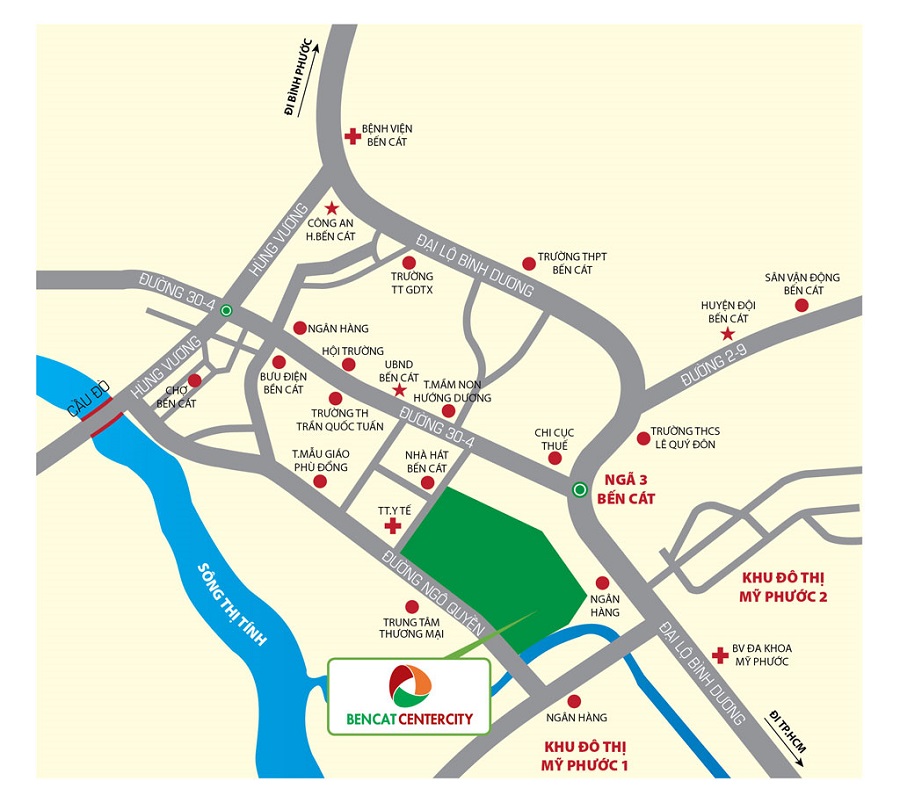 Khu thương mại, dịch vụ BenCat Center Point