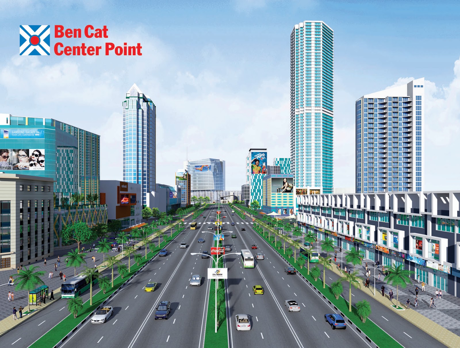 Khu thương mại, dịch vụ BenCat Center Point
