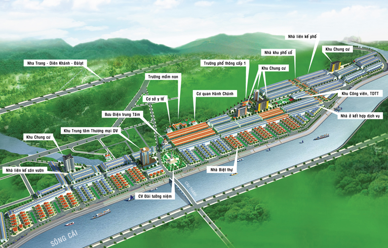Khu đô thị Nha Trang Pearl Nam Sông Cái