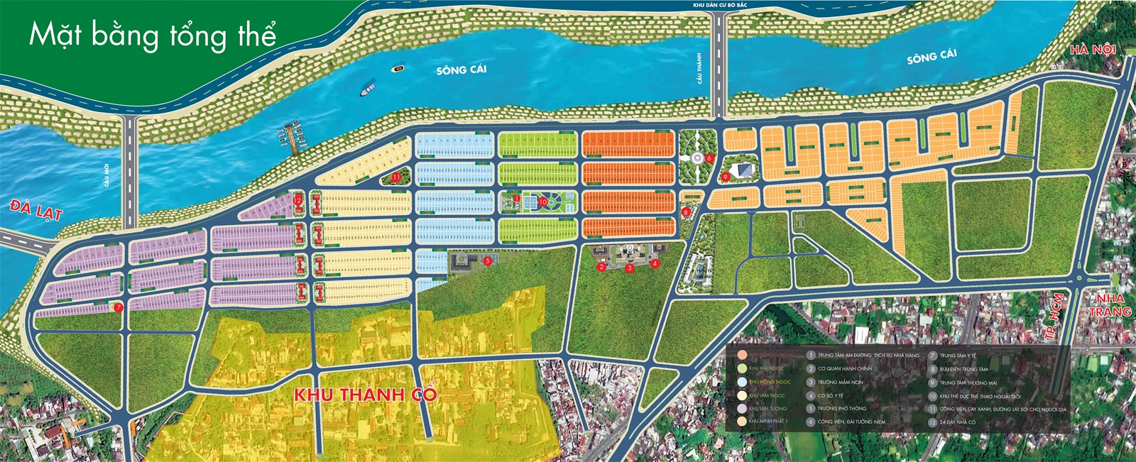 Khu đô thị Nha Trang Pearl Nam Sông Cái