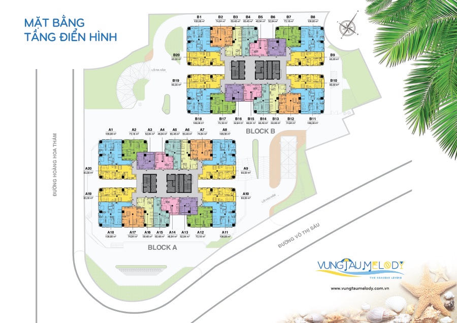 Khu căn hộ Vũng Tàu Melody