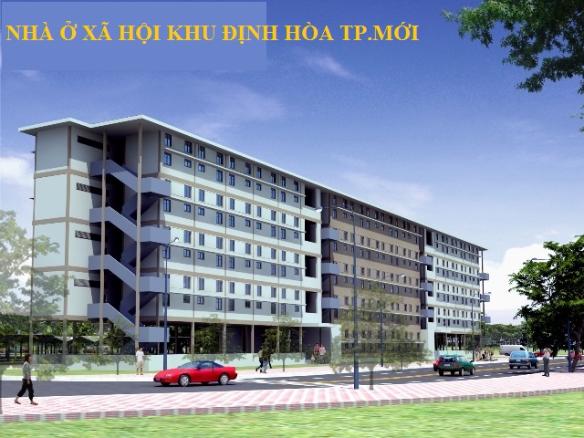 Nhà ở xã hội Becamex Định Hòa