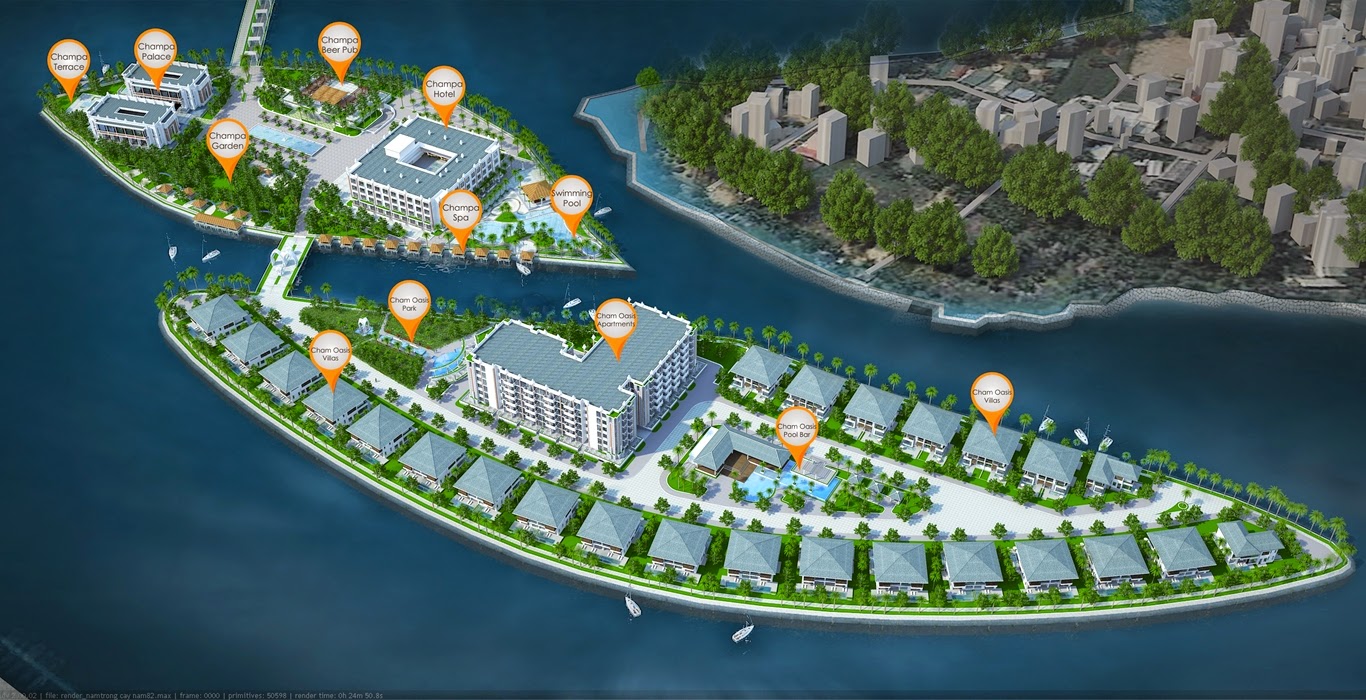 Khu phức hợp nghỉ dưỡng Cham Oasis Nha Trang