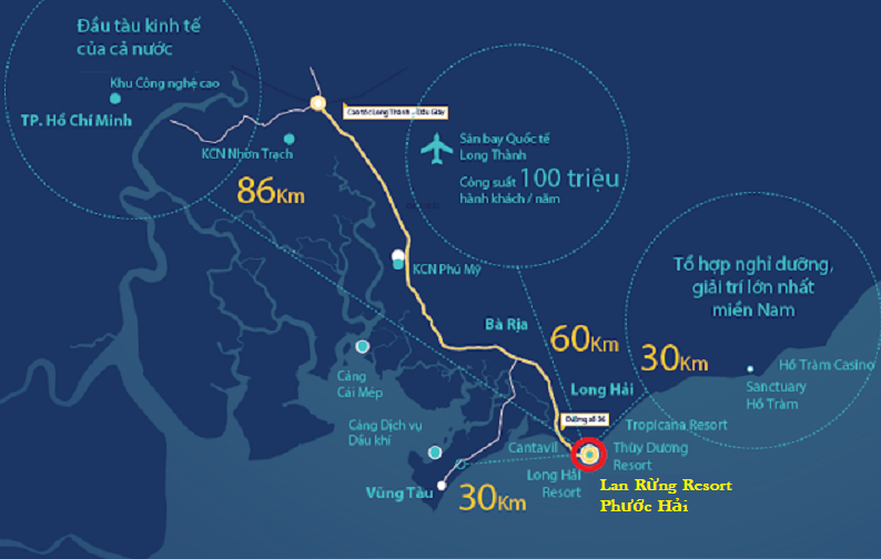 Khu nghỉ dưỡng Lan Rừng Resort Phước Hải Beach