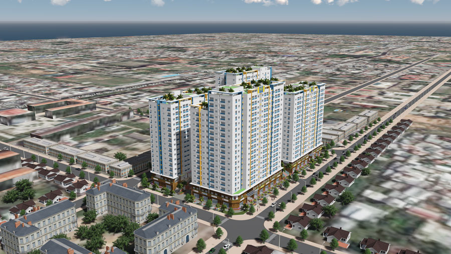 Nhà ở xã hội HQC Nha Trang - Khu dân cư Bắc Vĩnh Hải