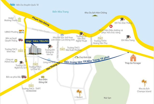 Nhà ở xã hội HQC Nha Trang - Khu dân cư Bắc Vĩnh Hải