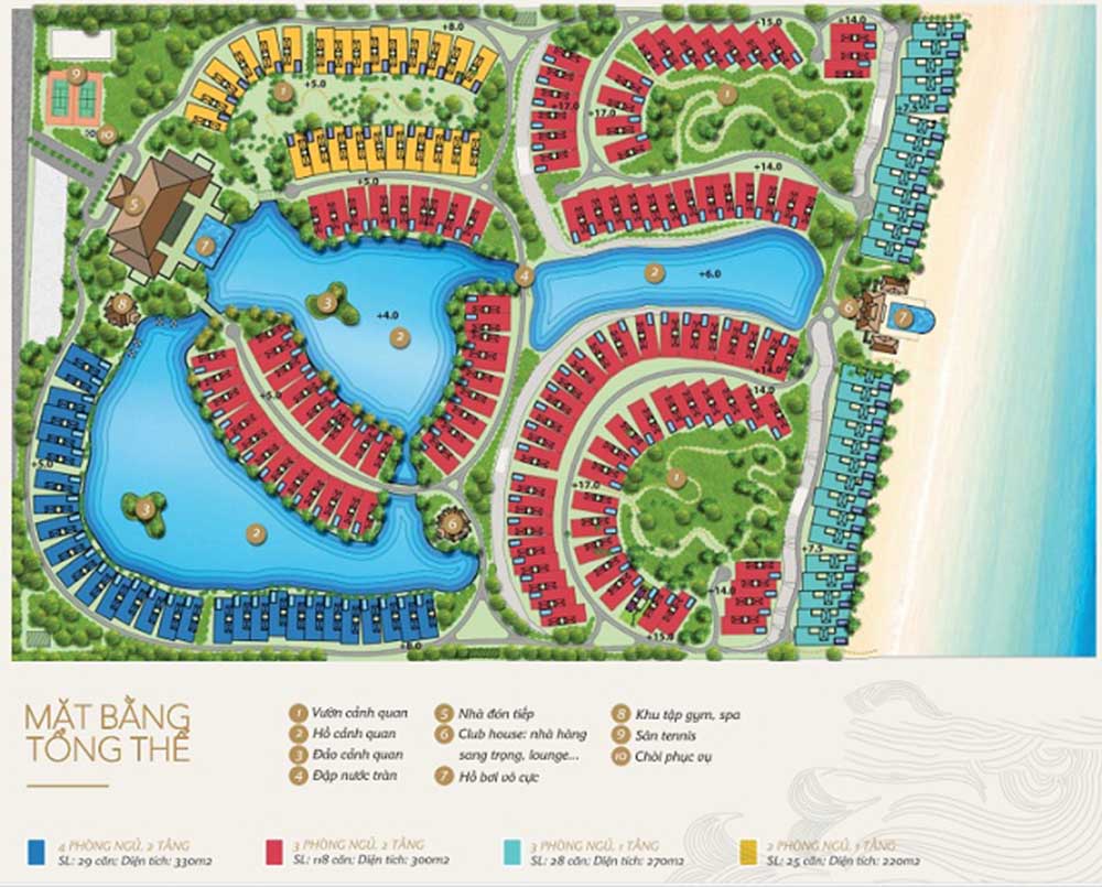 Khu biệt thự biển Vinpearl Long Beach Villas