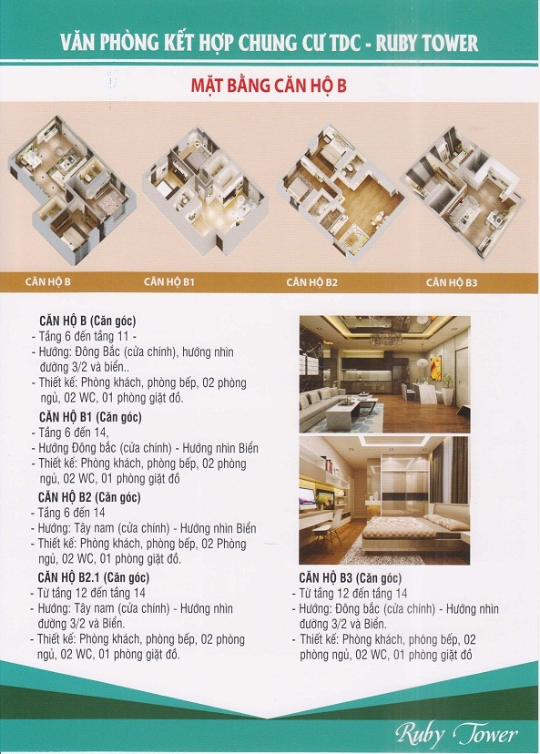 Căn hộ Ruby Tower Vũng Tàu