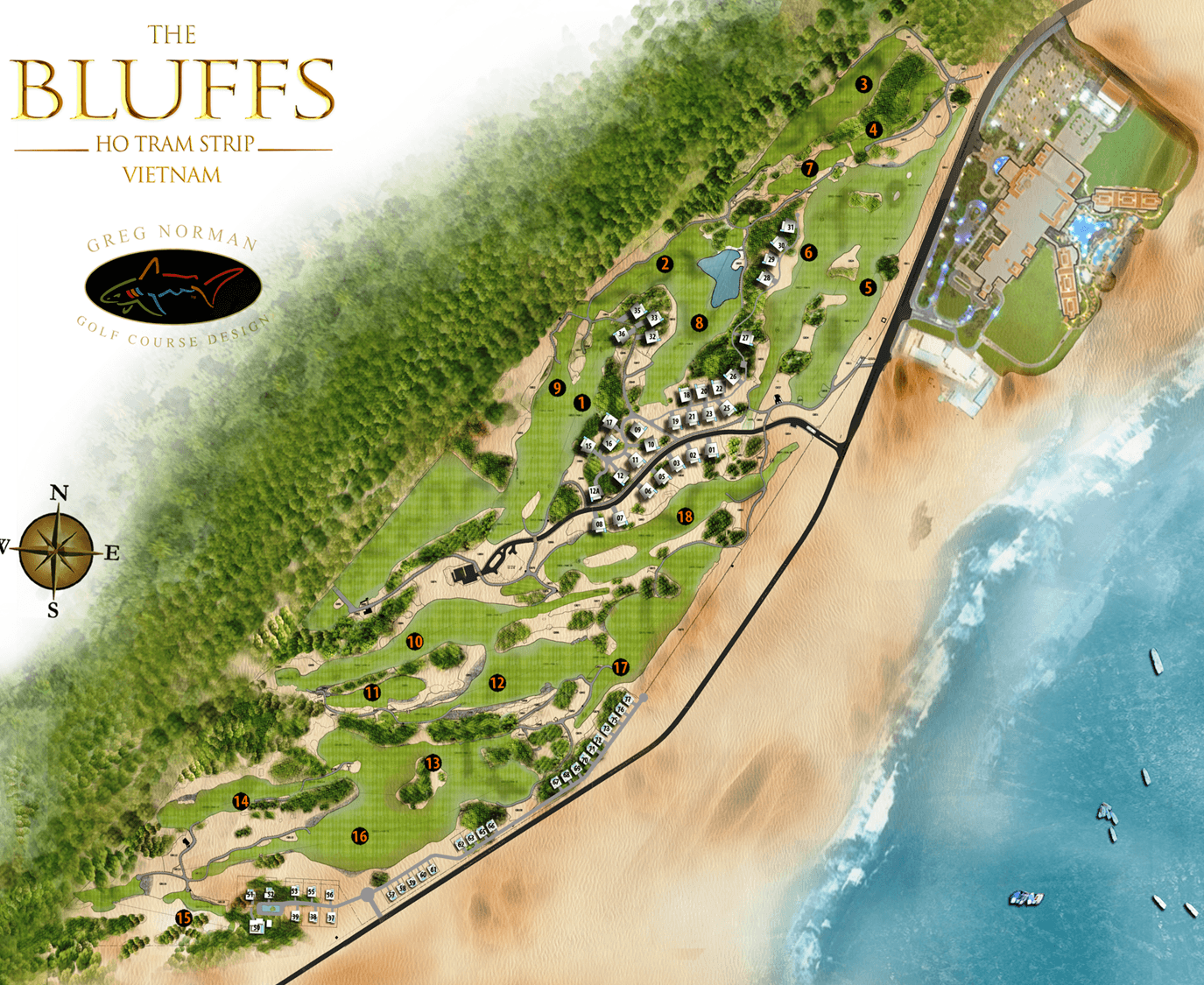 Khu phức hợp The Grand Hồ Tràm Strip