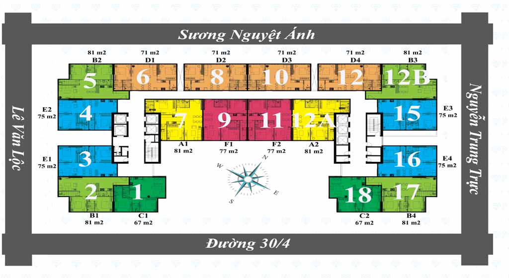 Căn hộ Diamond Sea (PVC-IC Diamond)