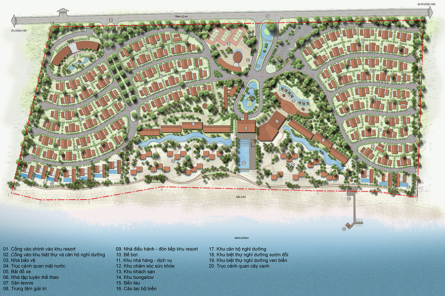 Khu biệt thự nghỉ dưỡng Oceanami Luxury Homes & Resort