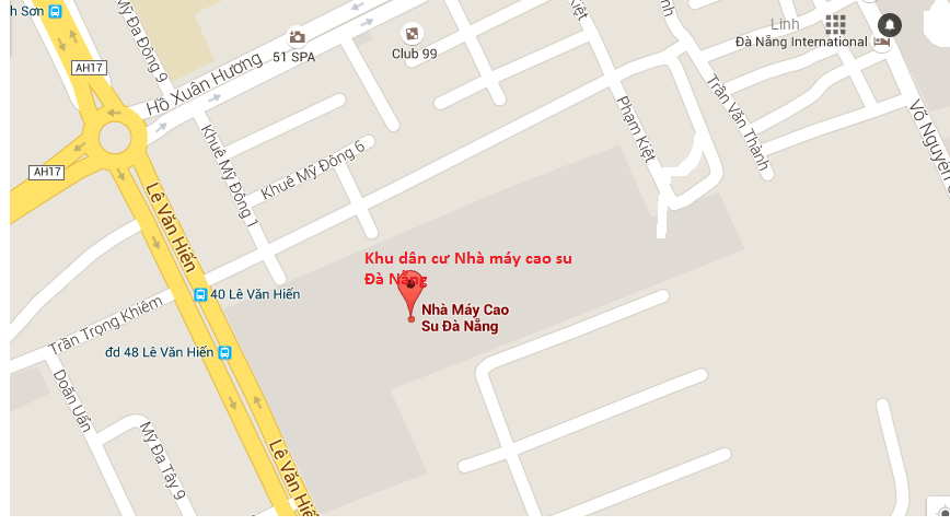 Khu dân cư Nhà máy Cao su Đà Nẵng