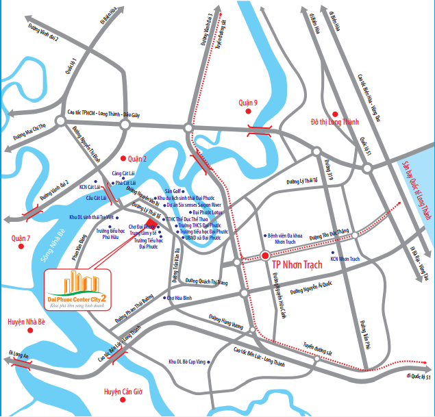 Khu đô thị Đại Phước Center City 2