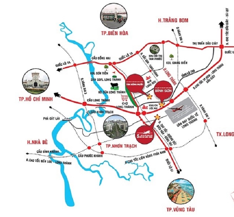 Khu dân cư sân bay Long Thành - Long Thành Pearl