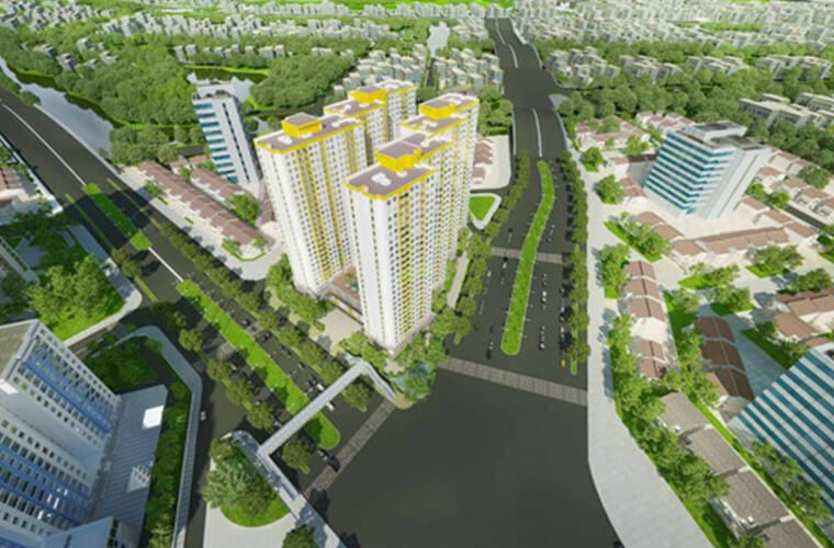 Khu căn hộ City Gate Towers