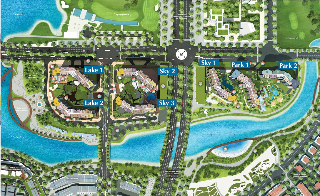 Chung cư Aqua Bay Sky Residences - Aqua Bay