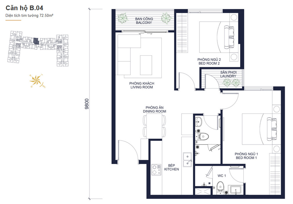 Chung cư Masteri Millennium