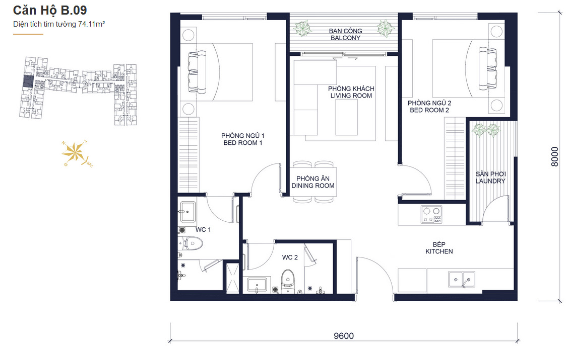 Chung cư Masteri Millennium