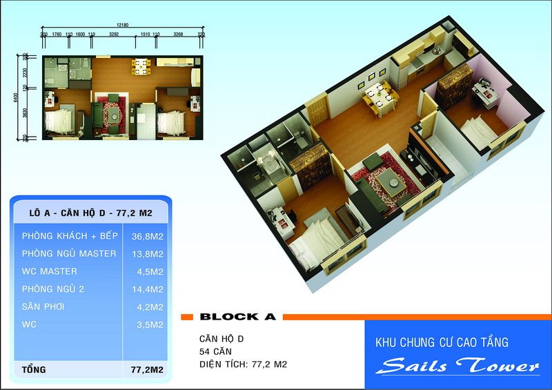 Chung cư Sails Tower (chung cư Sông Nhuệ)