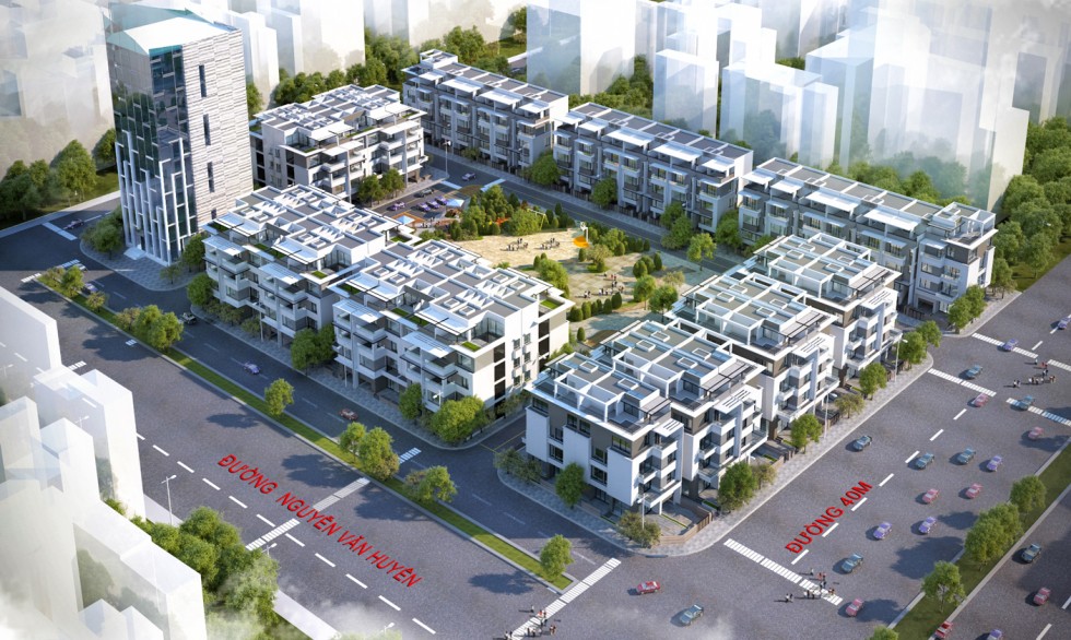 Liền kề Romantic Park Tây Hồ Tây