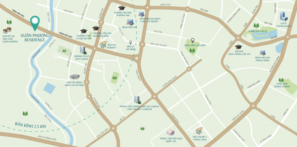 Chung cư Báo Nhân dân và Văn phòng Trung Ương Đảng Xuân Phương