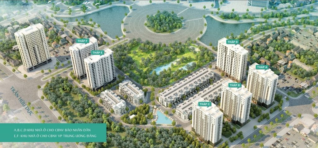 Chung cư Báo Nhân dân và Văn phòng Trung Ương Đảng Xuân Phương