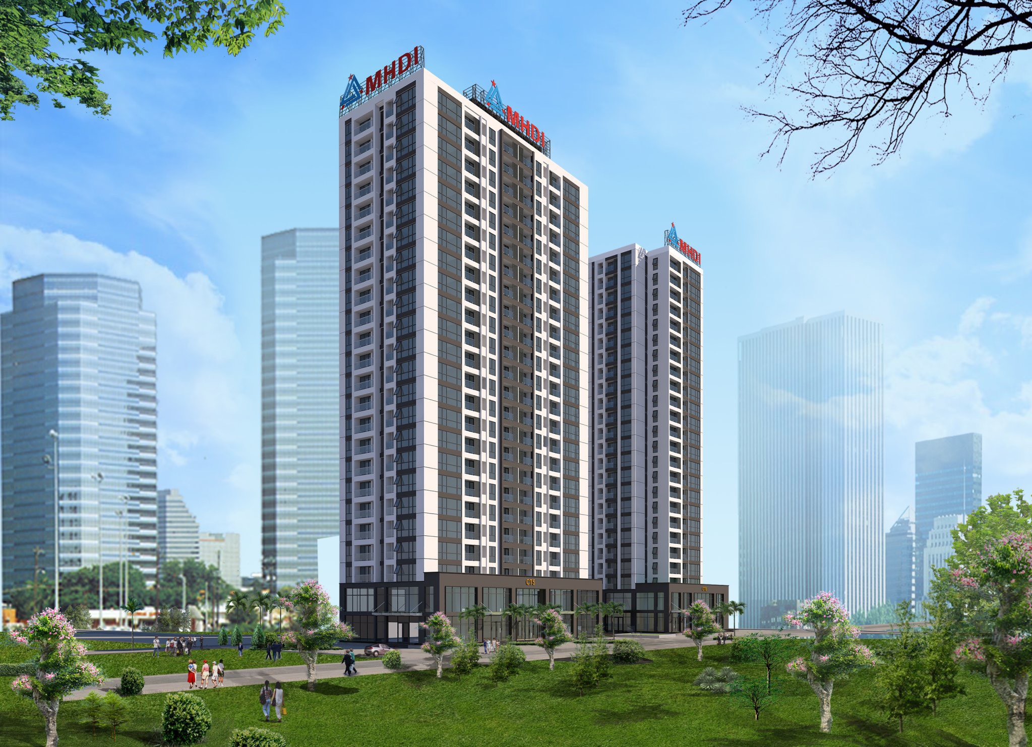 Chung cư CT5-CT6 Lê Đức Thọ