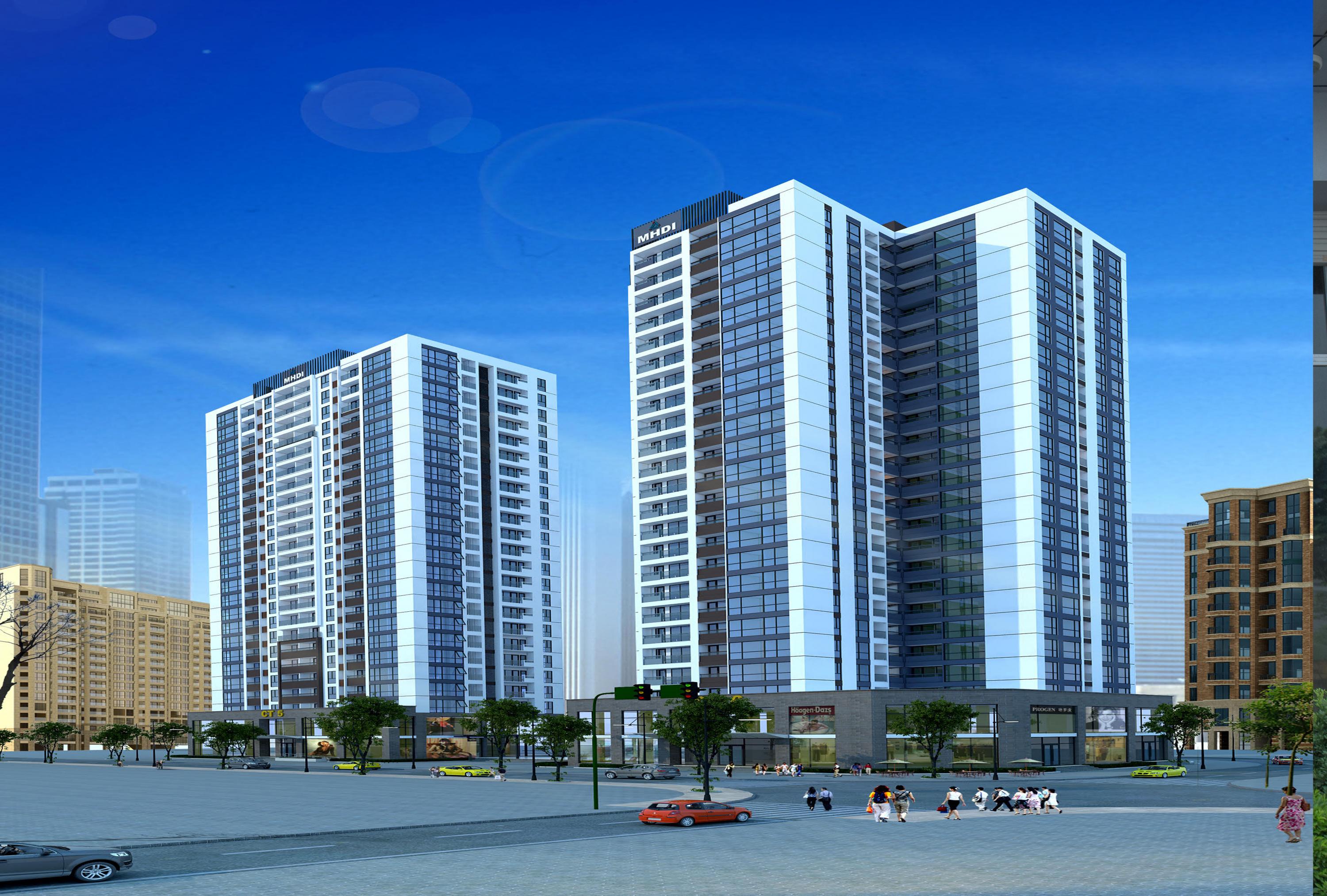 Chung cư CT5-CT6 Lê Đức Thọ