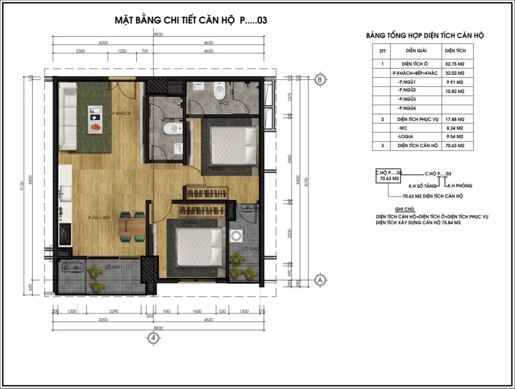Chung cư CT5-CT6 Lê Đức Thọ